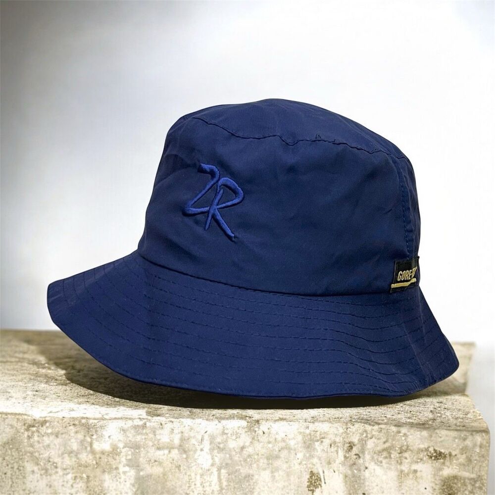 Zero Restriction Gore-Tex Bucket Hat Navy Blue One Size Waterproof Rain Golf USA